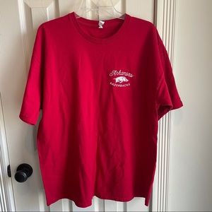 Arkansas Razorbacks tshirt size XL